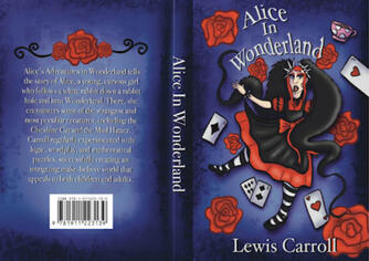 Alice in wonderland Book Cover